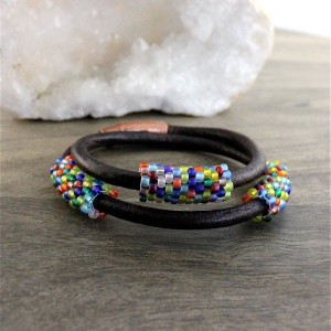 Navajo Peyote Cuff Or Choker