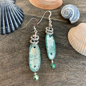 Sea Glass Dangles