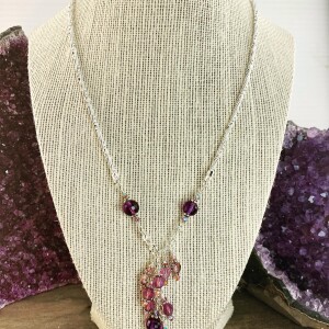 Ombre Amethyst Necklace