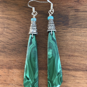 Malachite Baby Earring