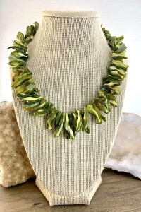 The Chartreuse Mermaid Necklace