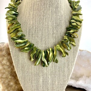 The Chartreuse Mermaid Necklace