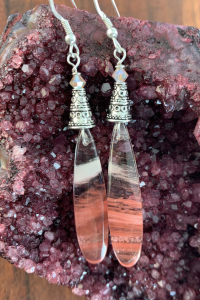 Strawberry Quartz Earrings