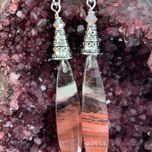 Strawberry Quartz Earrings