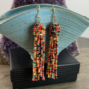 The Confetti Tassel Earring