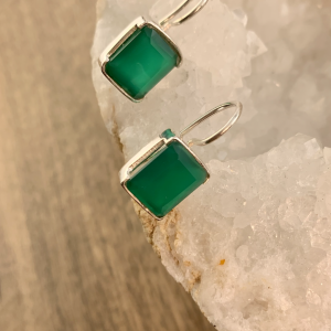 Green Onyx & Sterling