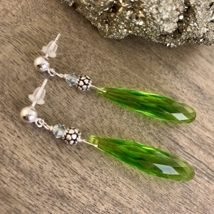 Virgo's Peridot Earrings