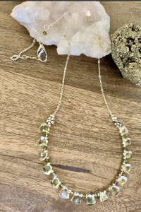 The Green Amethyst Necklace