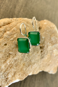 Green Onyx and Sterling