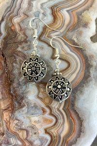 Aztec Sterling Earrings