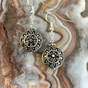 Aztec Sterling Earrings