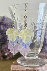 Lucite Pastel Summer Earrings