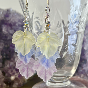 Lucite Pastel Summer Earrings