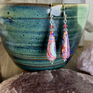 Lava Lamp Earrings