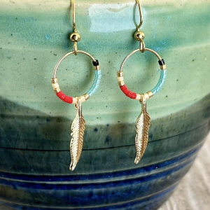 Lightweight Native American Earring