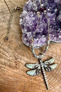 Dressy Dragonfly Necklace