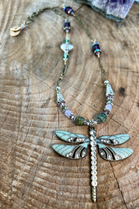 Dazzling Dragonfly Necklace