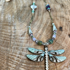 Dazzling Dragonfly Necklace