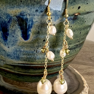 Pearls And Peridot