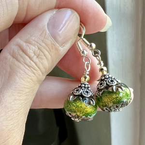 Candy Apple Earrings