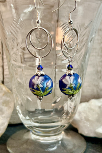 Wild Iris Earrings