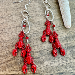 Rock Lobster Earrings